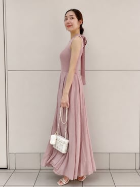 「SNIDEL（スナイデル）のアイテム」を使った、SNIDELさん（レディース・165cm）の夏コーディネート