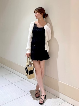 「SNIDEL（スナイデル）のアイテム（パンツ）」を使った、SNIDELさん（レディース・162cm）の夏コーディネート