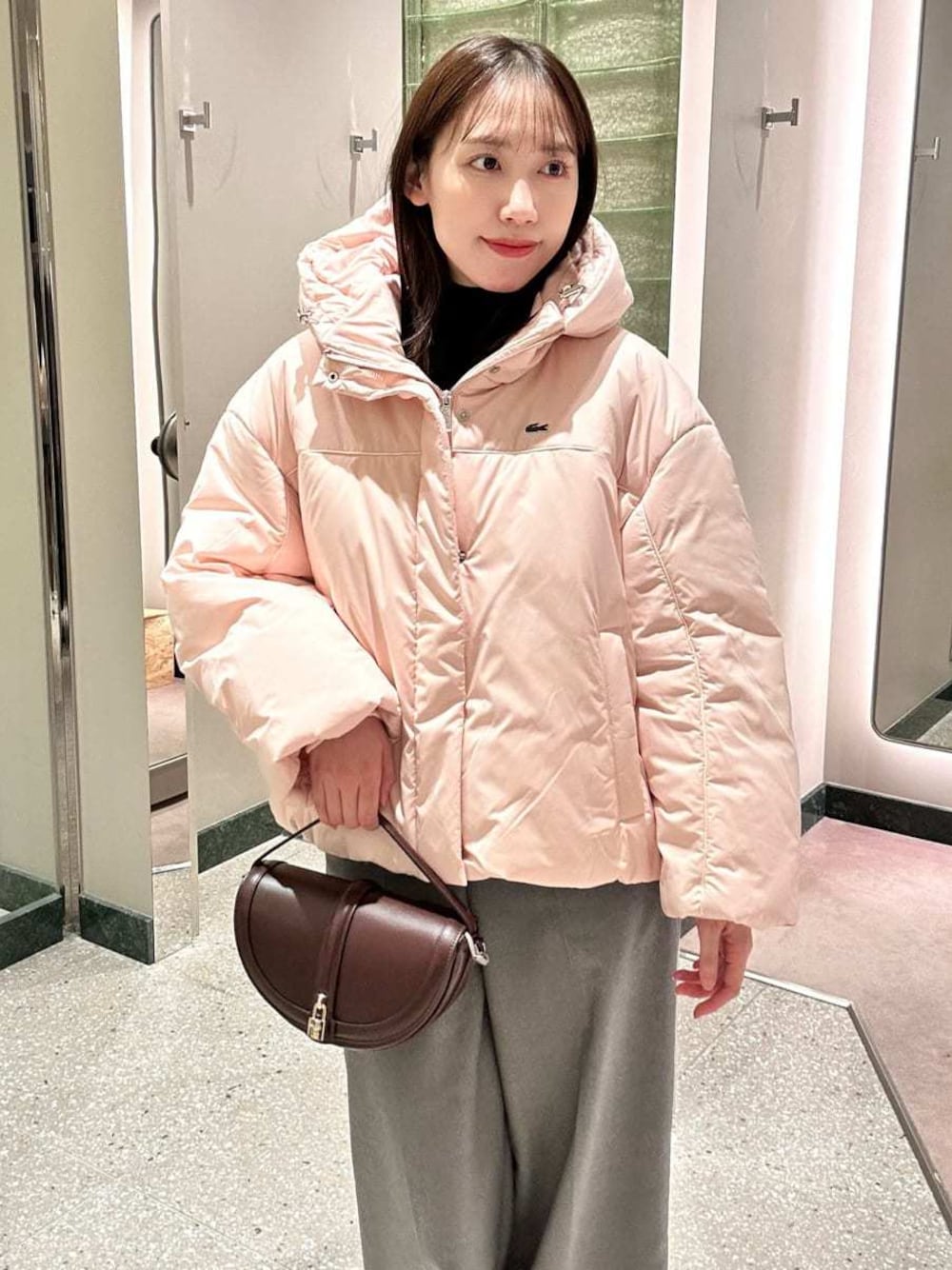 SNIDELのダウンジャケット/コート（ピンク系）を使った人気