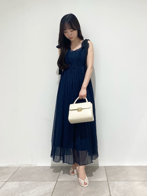 新品登場 シアーシフォンワッシャーワンピース（ワンピース）｜SNIDEL ワンピース