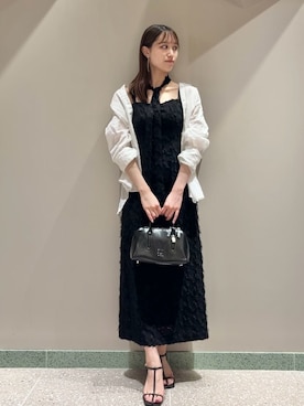 「アイテム（イヤリング、その他）」を使った、SNIDELさん（レディース・163cm）の夏コーディネート