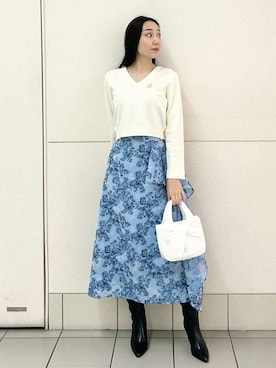 SNIDELさん（レディース・165cm）の冬コーディネート