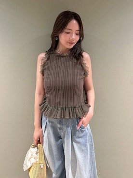 SNIDELさん(レディース・157cm)の夏コーディネート
