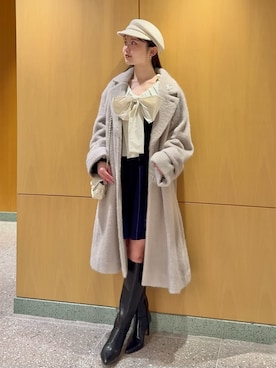 SNIDELさん（レディース・160cm）の冬コーディネート