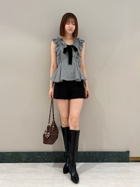 SNIDELさん（レディース・174cm）の夏コーディネート