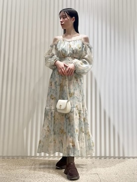 「SNIDEL（スナイデル）のアイテム（バッグ）」を使った、SNIDELさん（レディース・160cm）の冬コーディネート