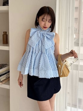 「SNIDEL（スナイデル）のアイテム」を使った、SNIDELさん（レディース・165cm）の春コーディネート