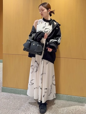 「SNIDEL（スナイデル）のアイテム（ジャケット/アウター）」を使った、SNIDELさん（レディース・160cm）の春コーディネート