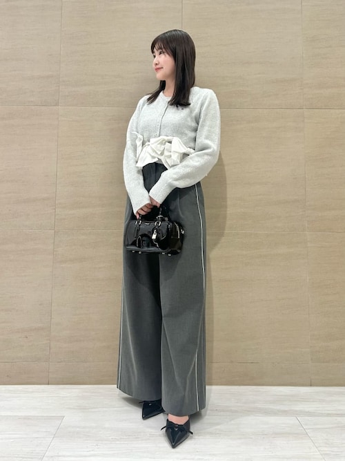 【SNIDEL】タックラインパンツ タックラインパンツ(ロングパンツ)｜パンツ｜SNIDEL(スナイデル