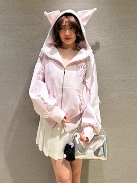 「SNIDEL（スナイデル）のアイテム（パンツ）」を使った、SNIDELさん（レディース・165cm）の夏コーディネート