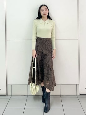 SNIDELさん（レディース・165cm）の秋コーディネート