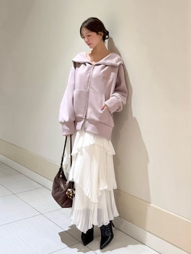 「SNIDEL（スナイデル）のアイテム（シューズ）」を使った、SNIDELさん（レディース・162cm）の秋コーディネート