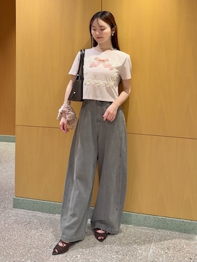 SNIDELさん(レディース・160cm)の夏コーディネート