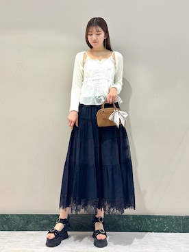 SNIDELさんの（SNIDEL | スナイデル）を使ったコーディネート