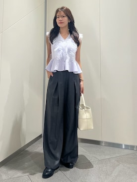 SNIDELさん(レディース・157cm)の夏コーディネート