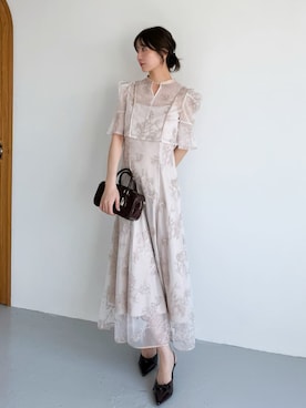 SNIDELさん（レディース・162cm）の夏コーディネート