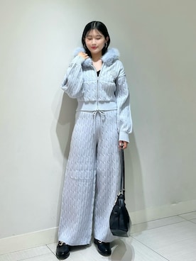 「SNIDEL（スナイデル）のアイテム（バッグ）」を使った、SNIDELさん（レディース・158cm）の秋コーディネート
