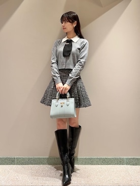 SNIDELさん（レディース・165cm）の冬コーディネート