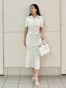 「SNIDEL（スナイデル）のアイテム」を使った、SNIDELさん（レディース・165cm）の夏コーディネート