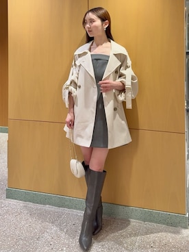 「SNIDEL（スナイデル）のアイテム（バッグ）」を使った、SNIDELさん（レディース・160cm）の冬コーディネート