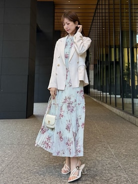 SNIDELさん（レディース・162cm）の春コーディネート