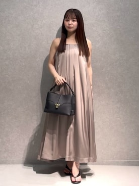 「SNIDEL（スナイデル）のアイテム（バッグ）」を使った、SNIDELさん（レディース・156cm）の夏コーディネート