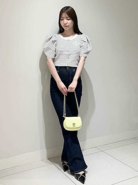 「SNIDEL（スナイデル）のアイテム（シューズ）」を使った、SNIDELさん（レディース・155cm）の春コーディネート