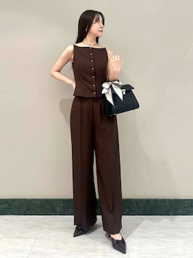 SNIDELさん(レディース・159cm)の夏コーディネート