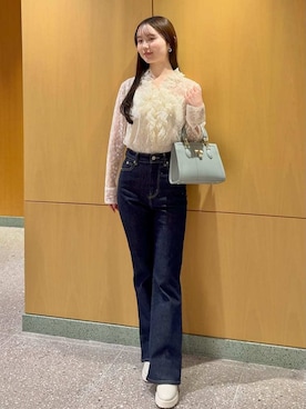 SNIDELさん（レディース・160cm）の冬コーディネート