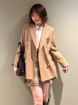 SNIDELさん(レディース・165cm)の秋コーディネート