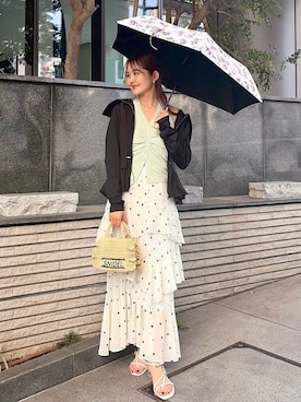 「SNIDEL（スナイデル）のアイテム（バッグ）」を使った、SNIDELさん（レディース・153cm）の春コーディネート