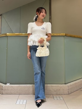 「SNIDEL（スナイデル）のアイテム（シューズ）」を使った、SNIDELさん（レディース・160cm）の春コーディネート