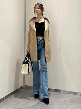 SNIDELさん（レディース・157cm）の秋コーディネート