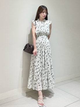 「SNIDEL（スナイデル）のアイテム」を使った、SNIDELさん（レディース・155cm）の夏コーディネート