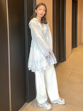 SNIDELさん(レディース・159cm)の冬コーディネート