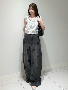 SNIDELさん(レディース・155cm)の夏コーディネート