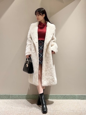 SNIDELさん（レディース・165cm）の冬コーディネート