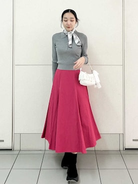 SNIDELさん（レディース・165cm）の冬コーディネート