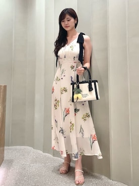SNIDELさん（レディース・171cm）の夏コーディネート