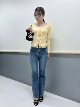 「SNIDEL（スナイデル）のアイテム（トップス）」を使った、SNIDELさん（レディース・169cm）の夏コーディネート