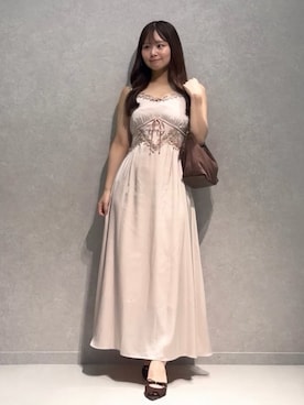 SNIDELさん（レディース・156cm）の夏コーディネート