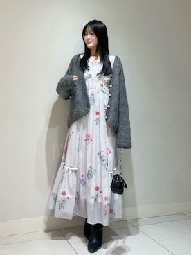 SNIDELさん(レディース・158cm)の冬コーディネート