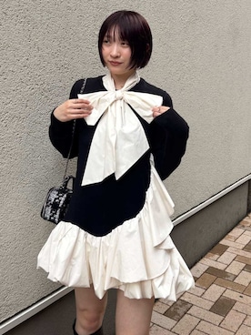 「SNIDEL（スナイデル）のアイテム（バッグ）」を使った、SNIDELさん（レディース・165cm）の秋コーディネート
