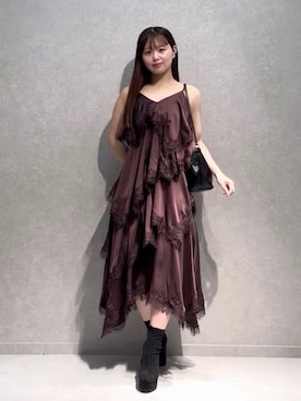 SNIDELさん（レディース・156cm）の秋コーディネート