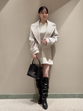 SNIDELさん（レディース・160cm）の冬コーディネート