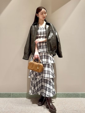 SNIDELさん（レディース・160cm）の秋コーディネート