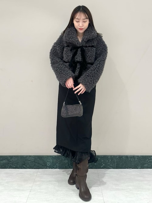 プリーツドッキングナロースカート（スカート）｜SNIDEL（スナイデル