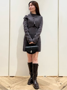 「肌見せ」｜SNIDELさん（レディース・161cm）の秋コーディネート