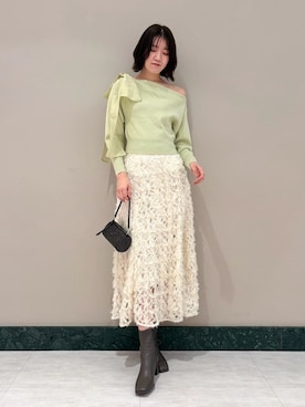 SNIDELさん(レディース・174cm)の冬コーディネート