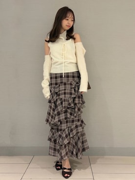 SNIDELさん(レディース・154cm)の秋コーディネート